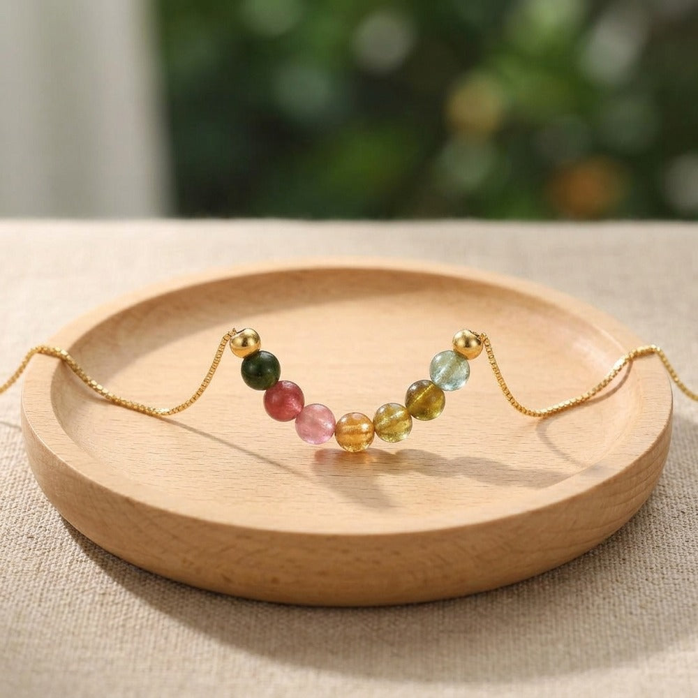 Tourmaline Necklaces | Natural Crystal Jewelry | Moment Ici