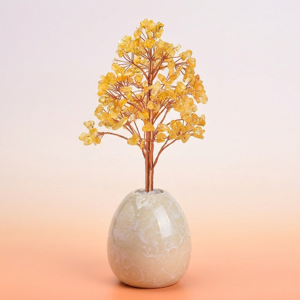 Arbre de Vie en Pierre Naturelle – Vie Éternelle
