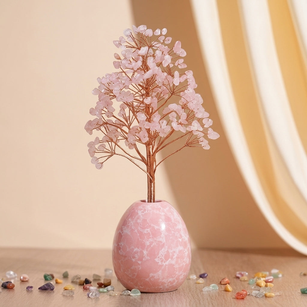 Arbre de Vie en Pierre Naturelle – Vie Éternelle
