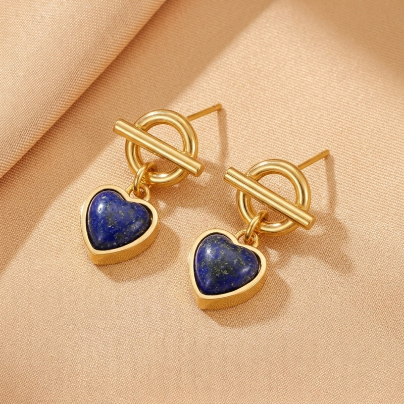 Boucles d'Oreilles Lapis Lazuli – Veilleuses du Mystère
