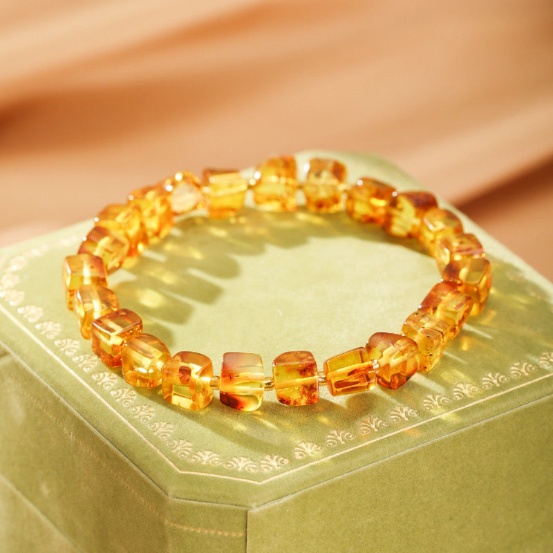 Bracelet Ambre - Héritage Solaire