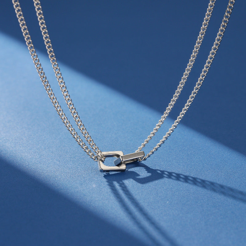 Collier Homme Infini – Union Discrète