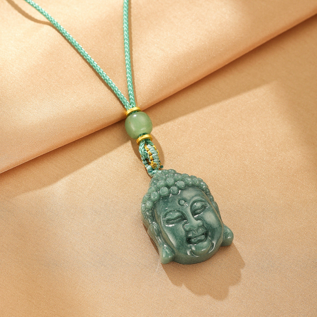 Collier Jadéite Blue – Horizon Secret