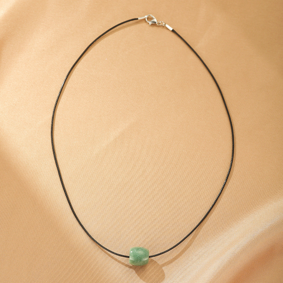 Collier Jade Néphrite – Éternel Voyage