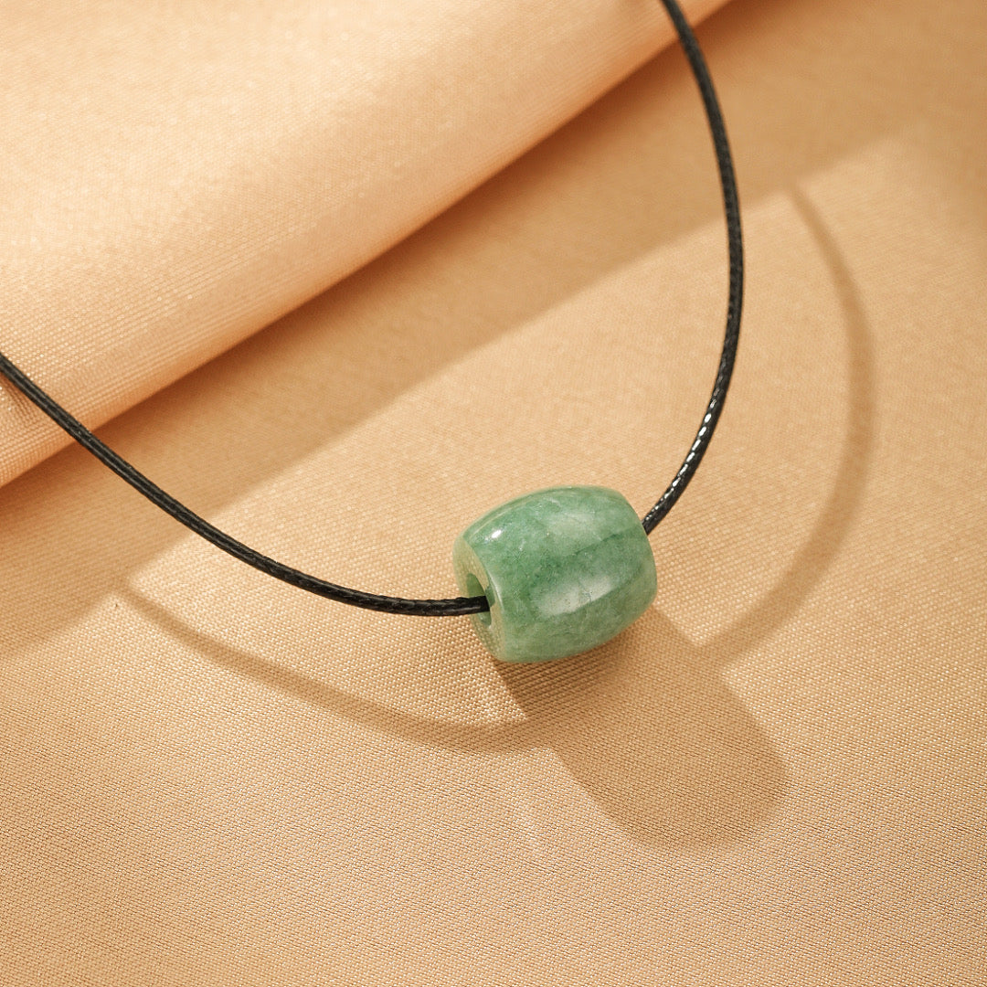 Collier Jade Néphrite – Éternel Voyage