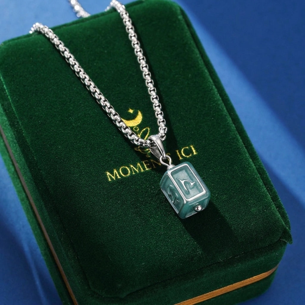 Collier Homme Jadéite – Maître des Ombres