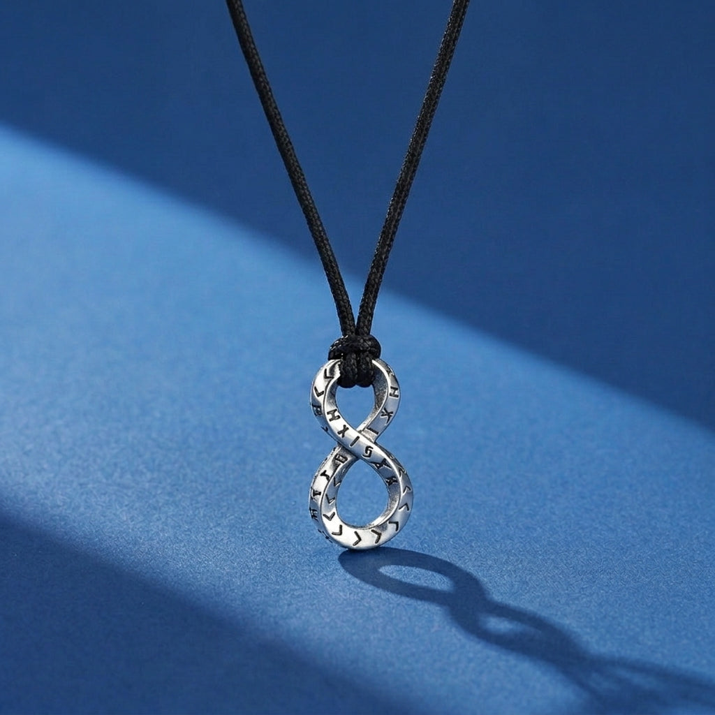 Collier Infini Viking – Éternelle Promesse, Argent