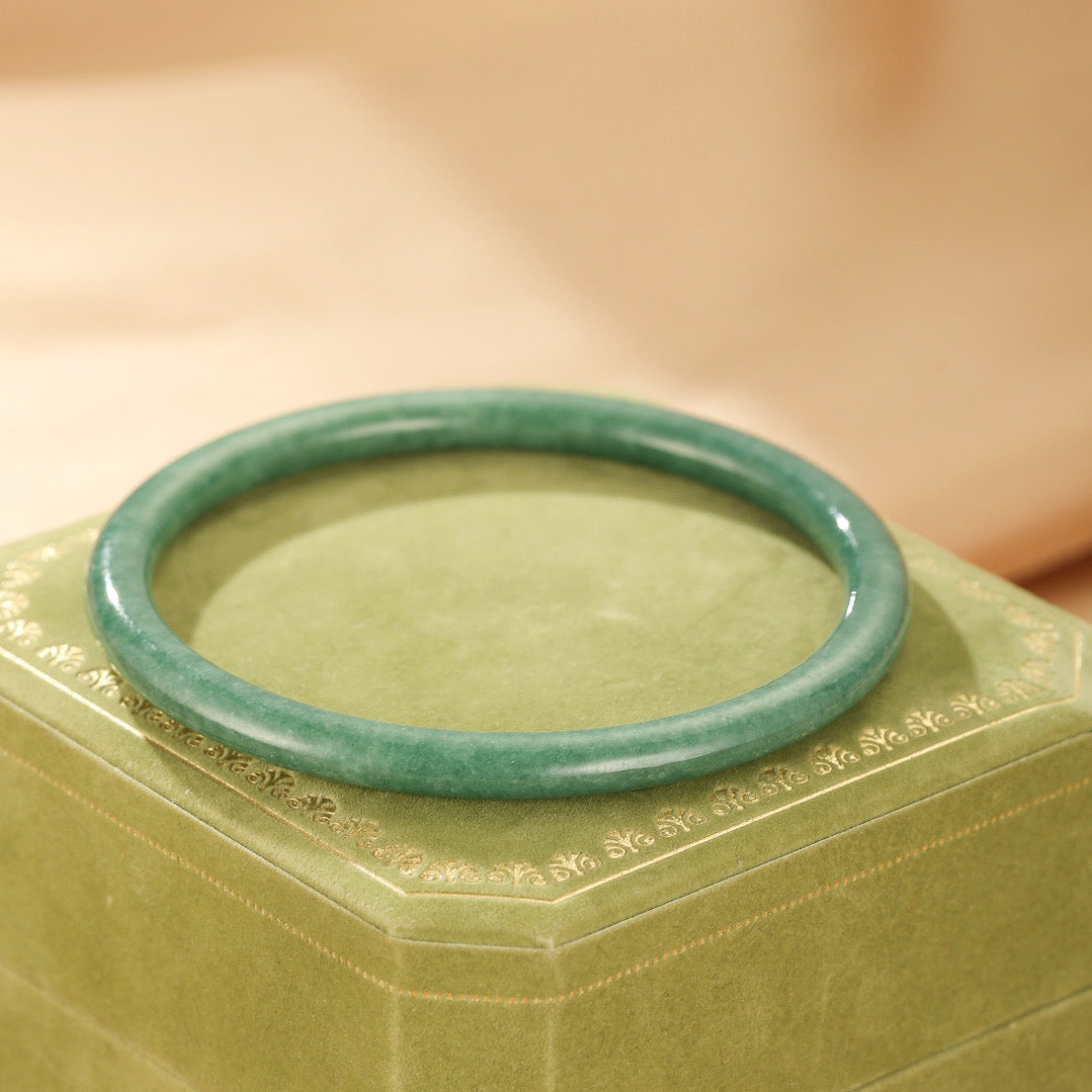 Bracelet Jonc Jade – Perle des Vents