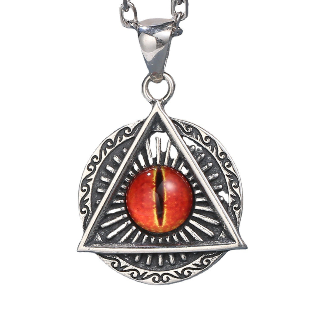 Collier Œil Oudjat – Gardien Mystique, Argent 925