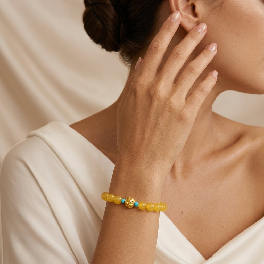 Bracelet Ambre – Sève Éternelle