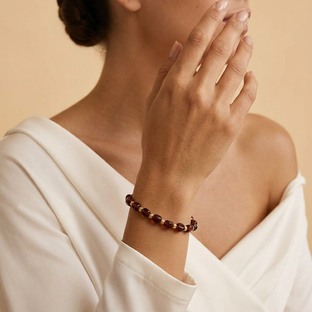 Bracelet Ambre – Trésor Doré