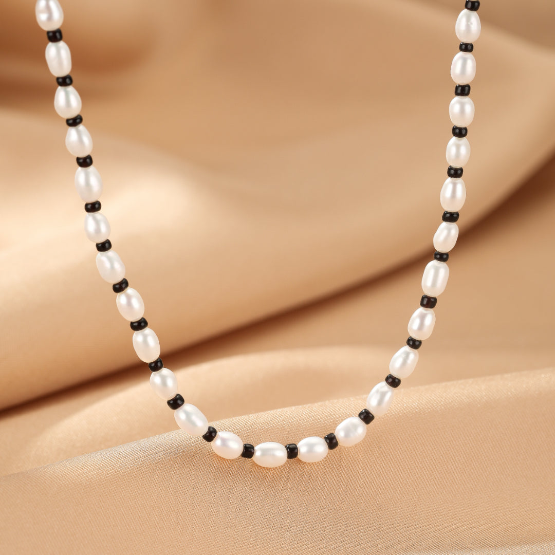 Collier Homme Perle – Éclat Subtil