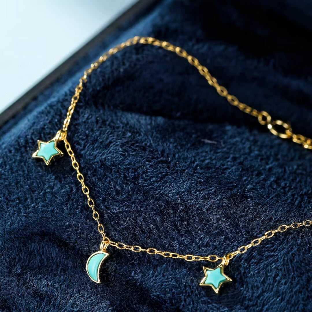 Bracelet Turquoise – Ciel Enchanté, Argent 925