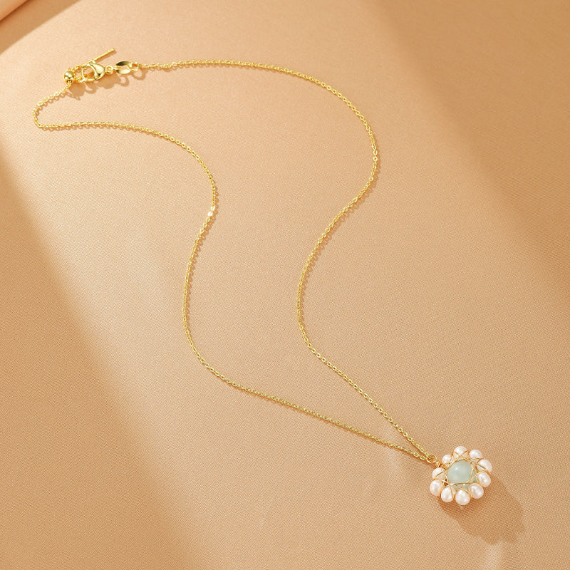 Collier Aigue-Marine et Perle – Harmonie des Mers