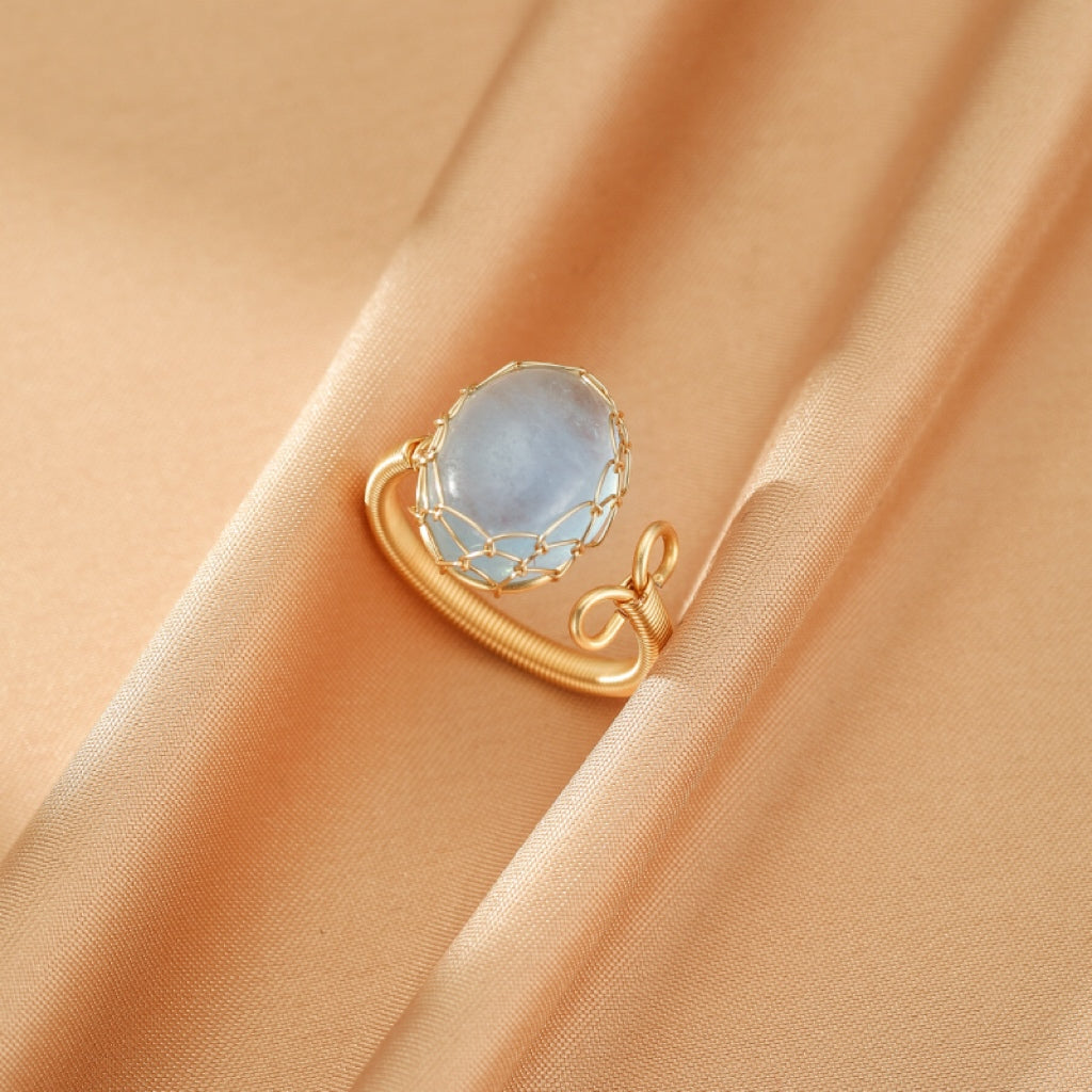 Bague Aigue marine – Pureté des Mers