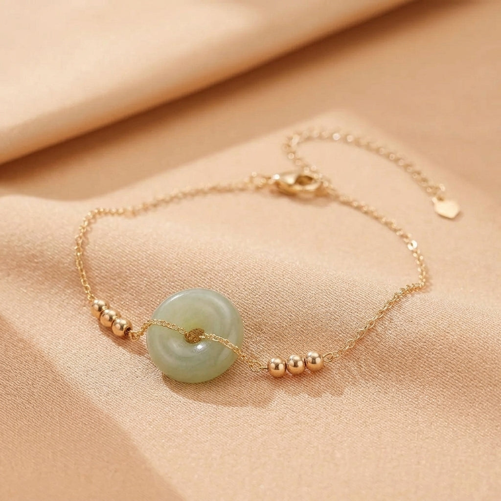 Bracelet Jade Vert – Terre Lointaine