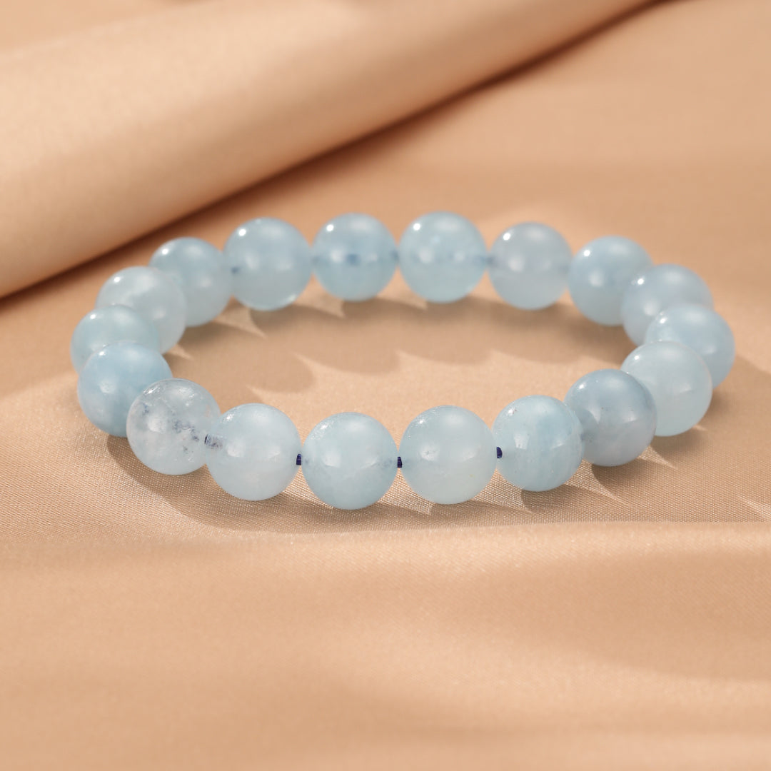 Bracelet Aigue-Marine – Sérénité Océanique