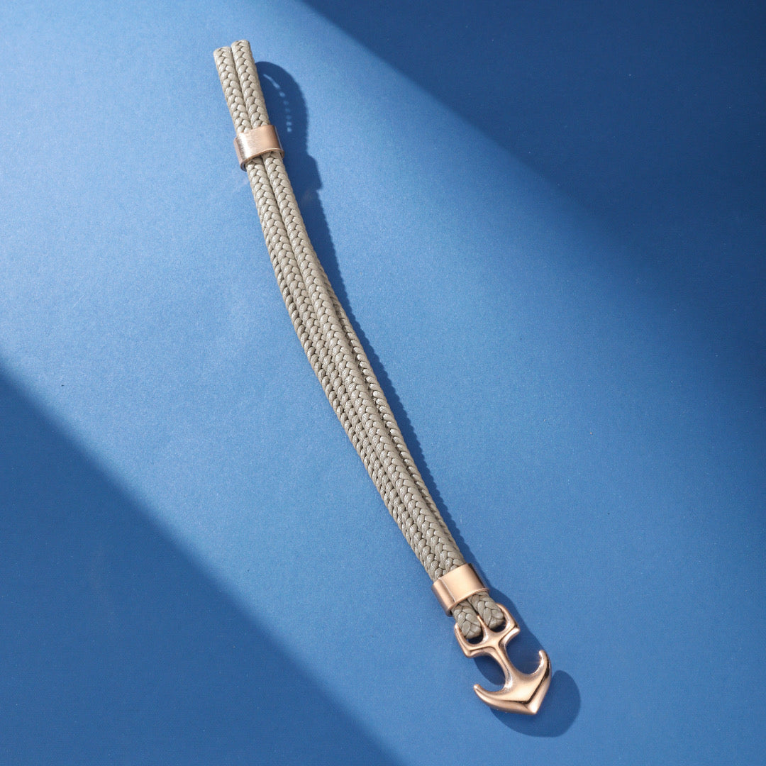 Men's Anchor Bracelet – Calm Horizon