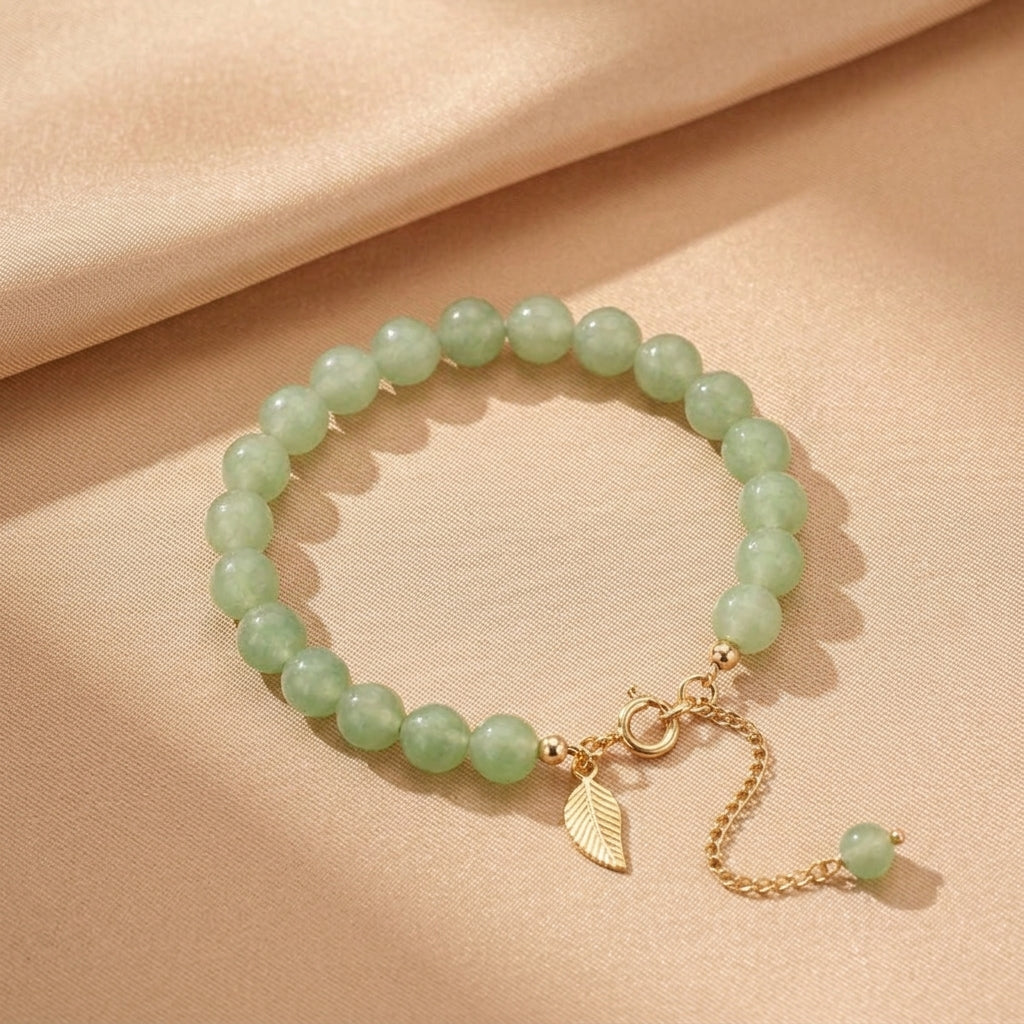 Bracelet Jade Néphrite – Rivière Paisible