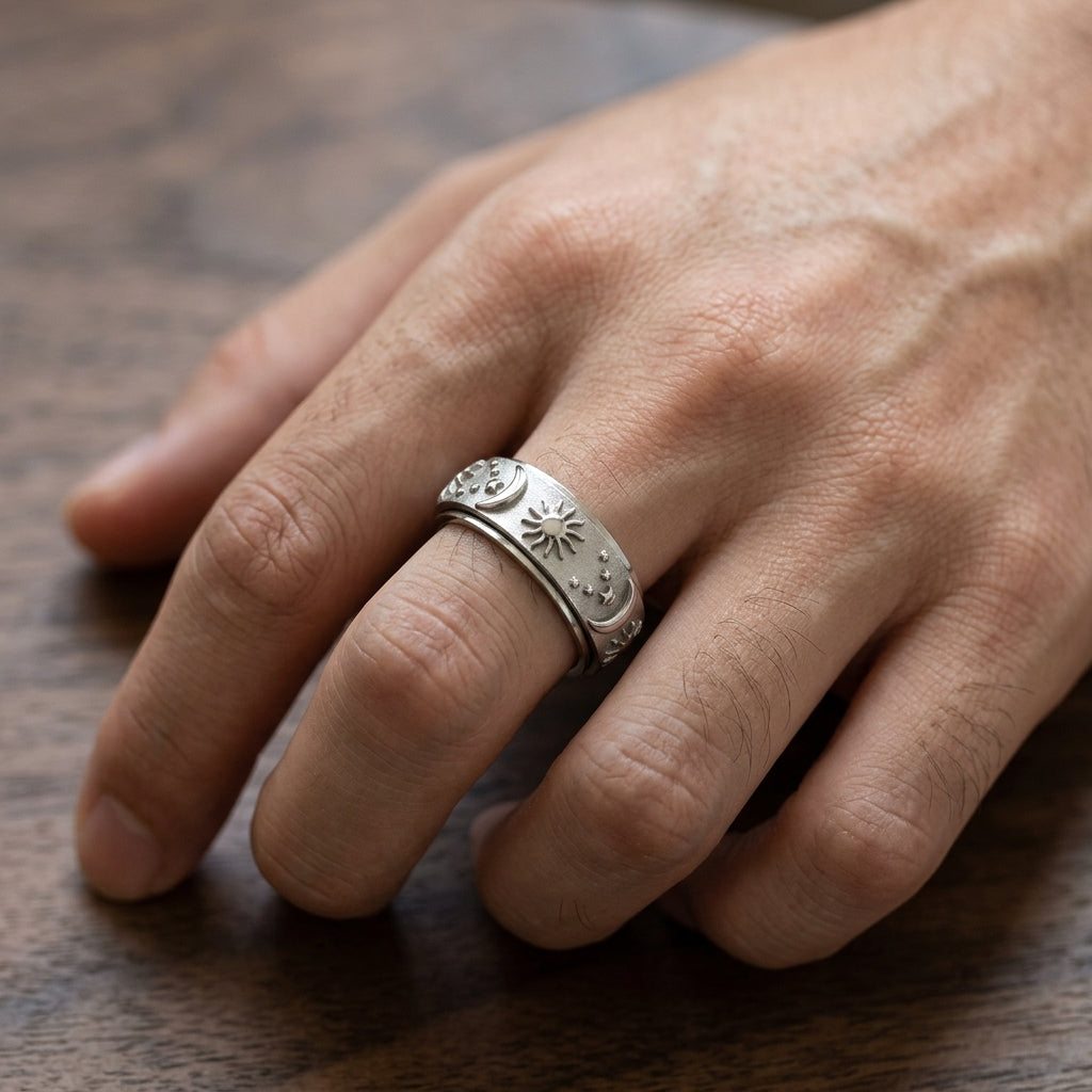 Bague Homme – Âme Cosmique