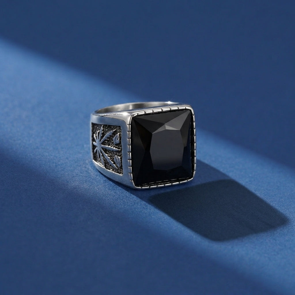 Bague Homme Onyx – Liberté