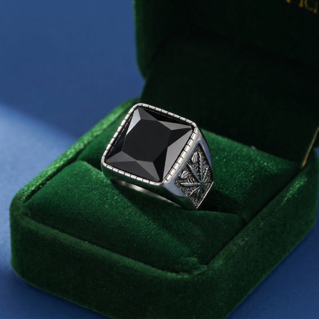 Bague Homme Onyx – Liberté