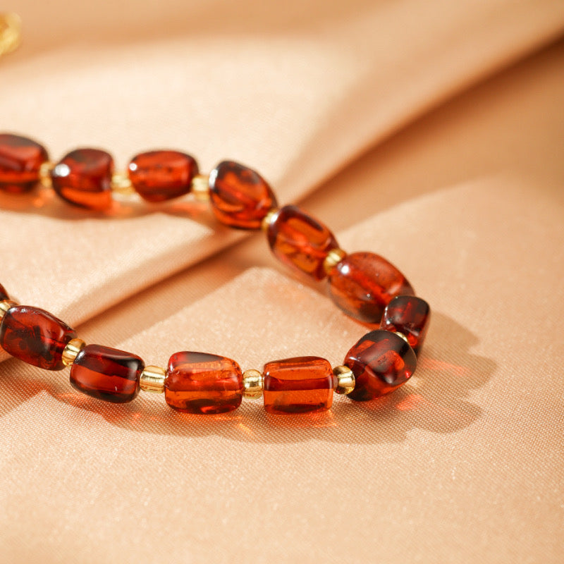 Bracelet Ambre – Trésor Doré