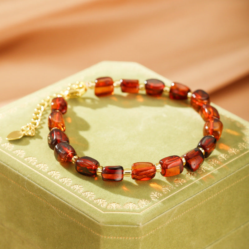Bracelet Ambre – Trésor Doré