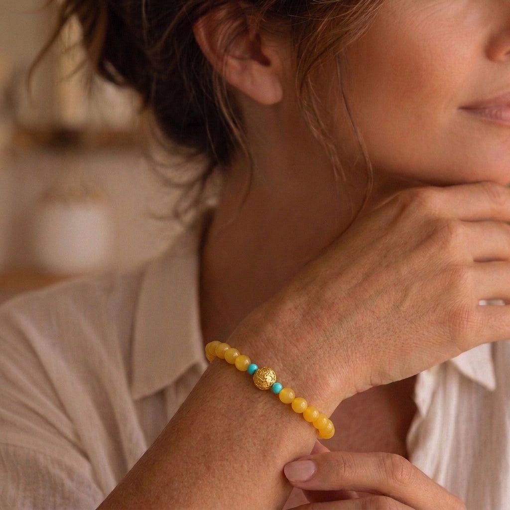 Bracelet Ambre – Sève Éternelle