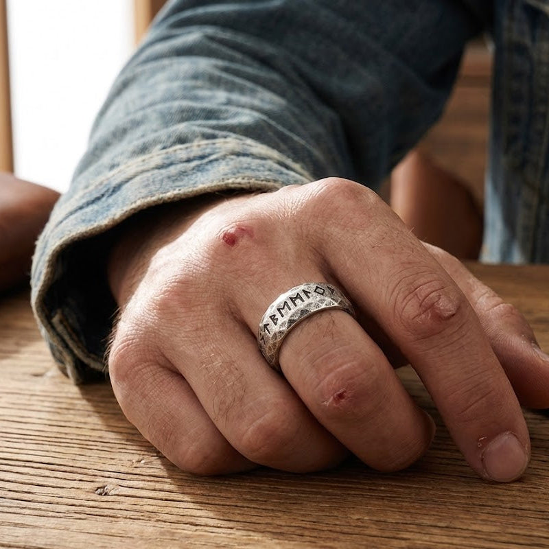 Bague Viking – Runes Nordiques