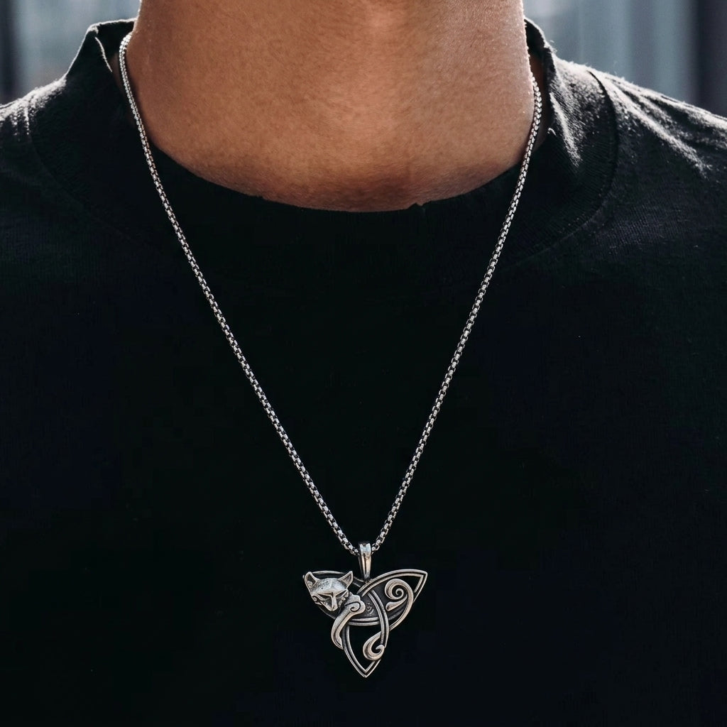 Collier Viking – Gardien Félin