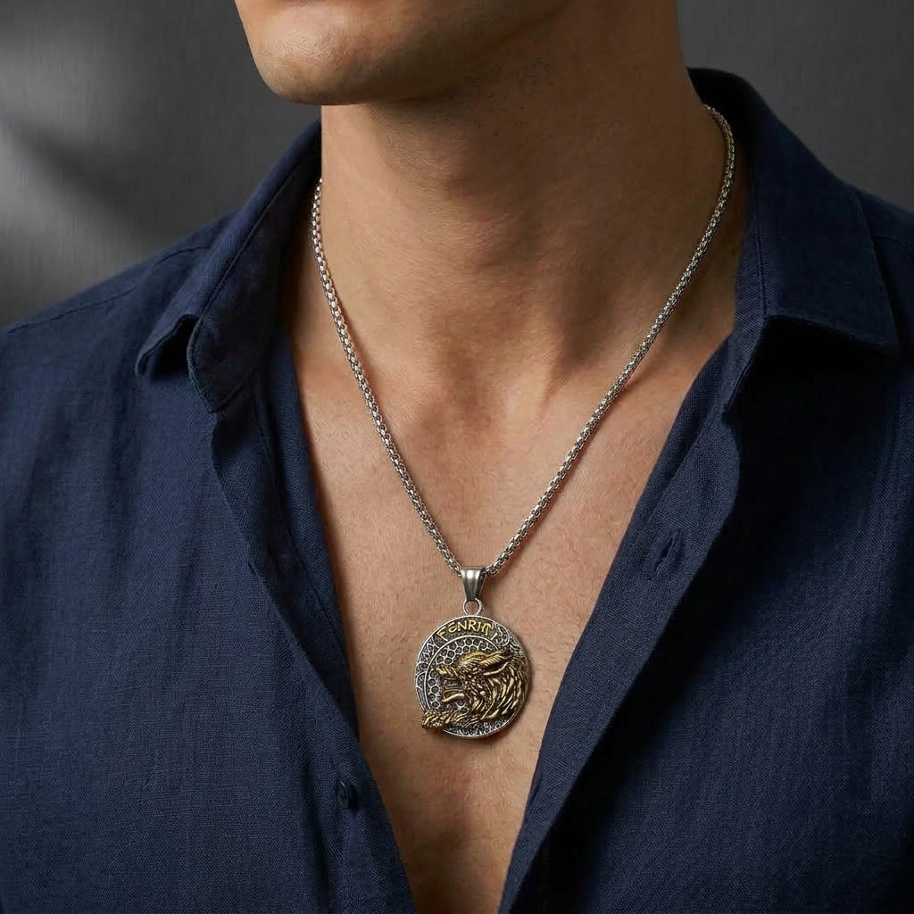Collier Viking – Puissance Fenrir