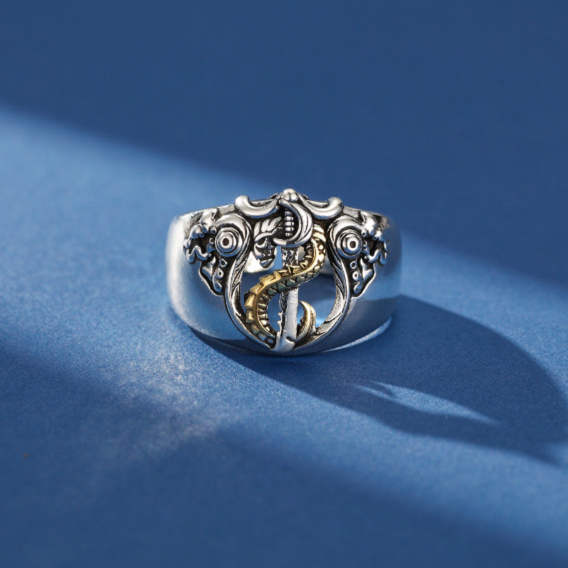 Bague Homme – Épée du Dragon