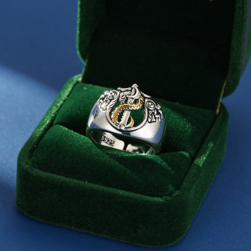 Bague Homme – Épée du Dragon