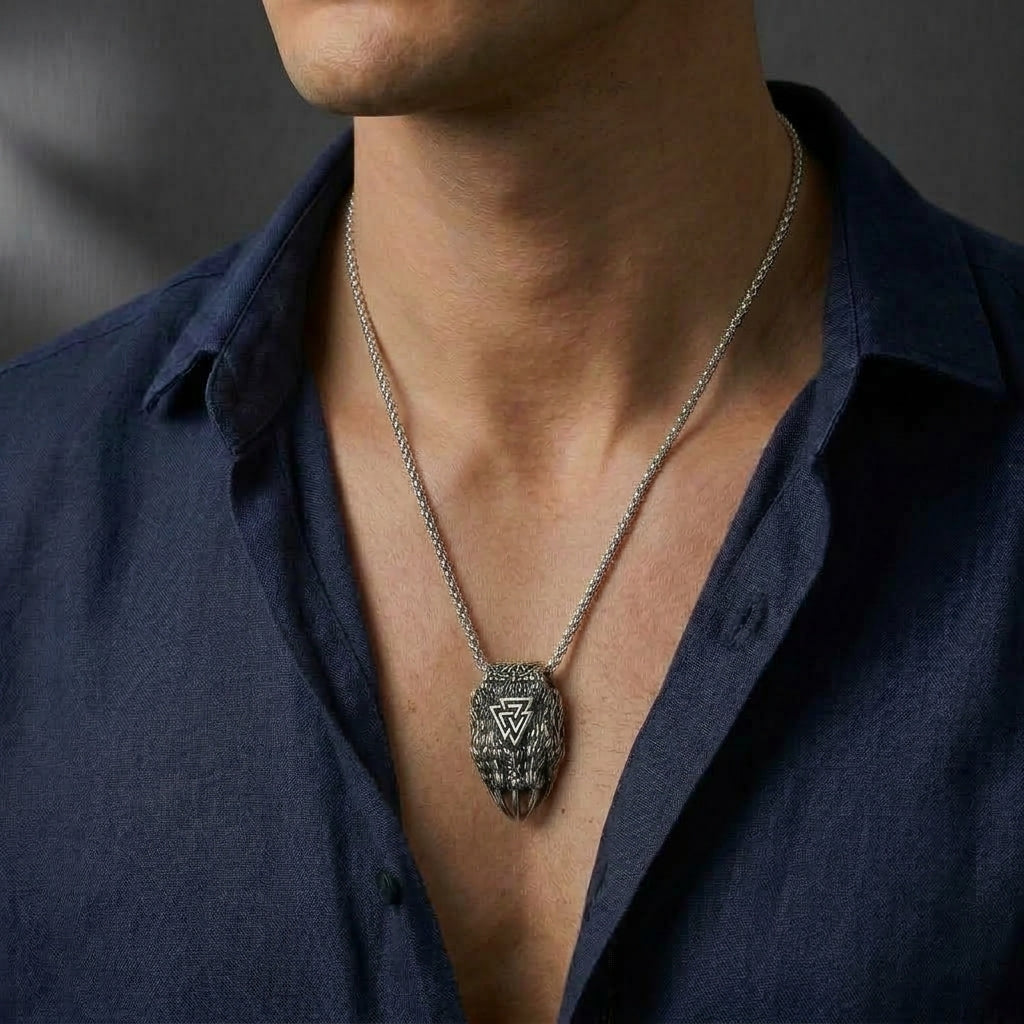 Collier Viking – Griffe Nordique