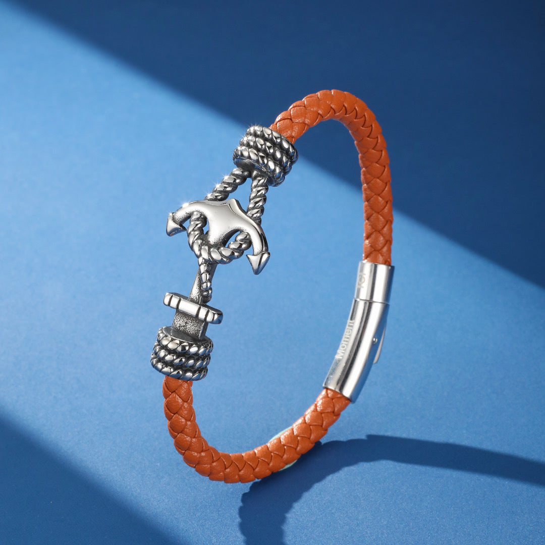 Men's Anchor Bracelet – Quiet Strength