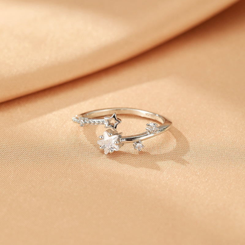 Bague Enfant – Petite Étoile, Argent