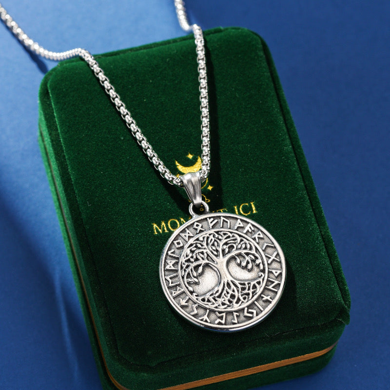 Collier Viking Arbre de Vie – Fureur du Nord