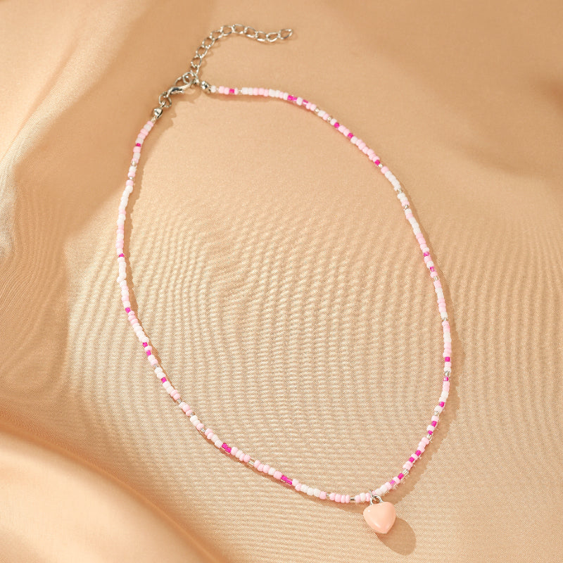 Collier Perle de Rocaille – Duo Tendresse