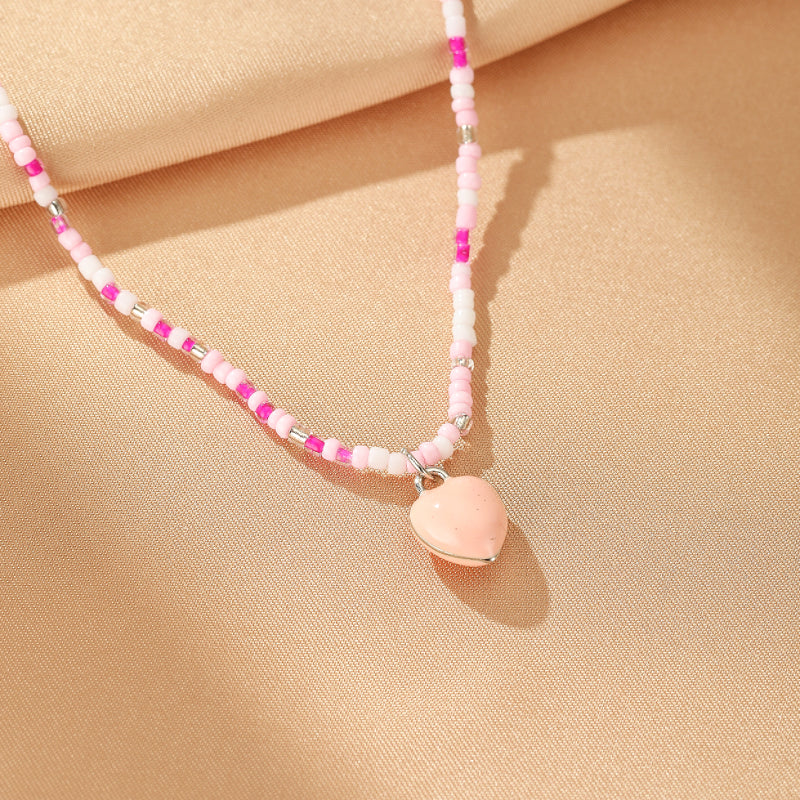 Collier Perle de Rocaille – Duo Tendresse