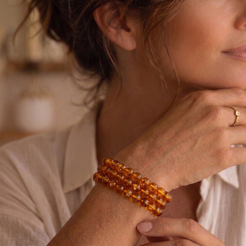 Bracelet Ambre – Souffle Ancien