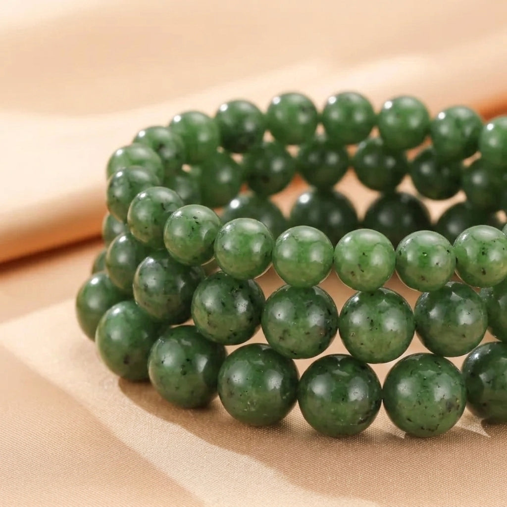Bracelet Jade Néphrite – Source Secrète