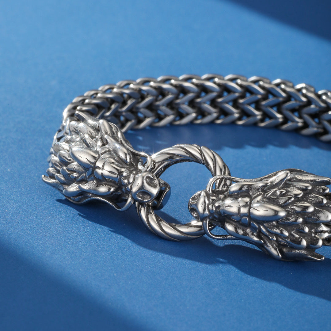 Viking Dragon Bracelet - Ancestral Strength