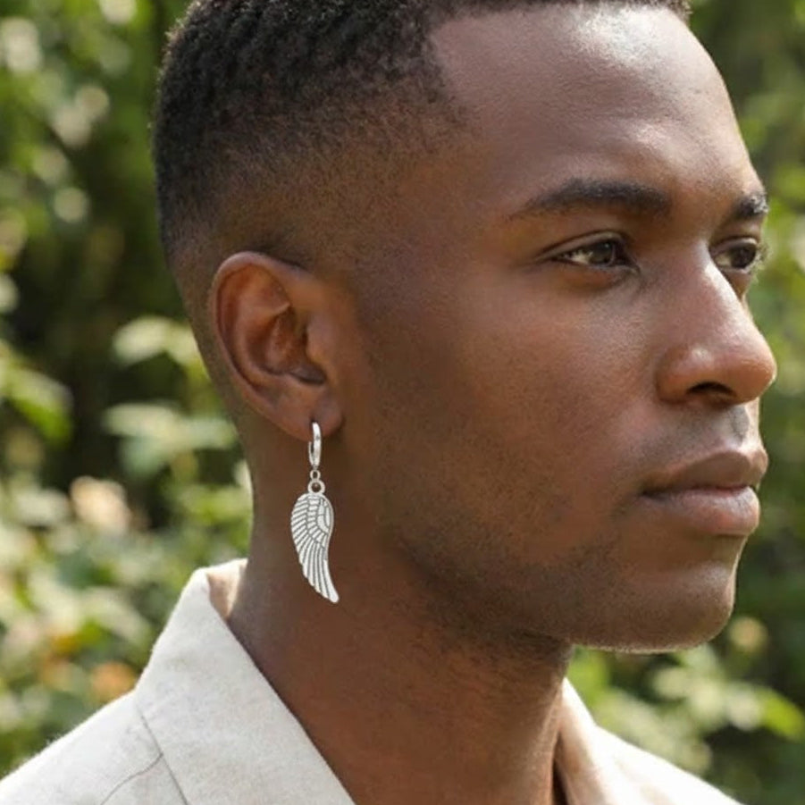 Boucles d’Oreilles Homme – Esprit Rebelle