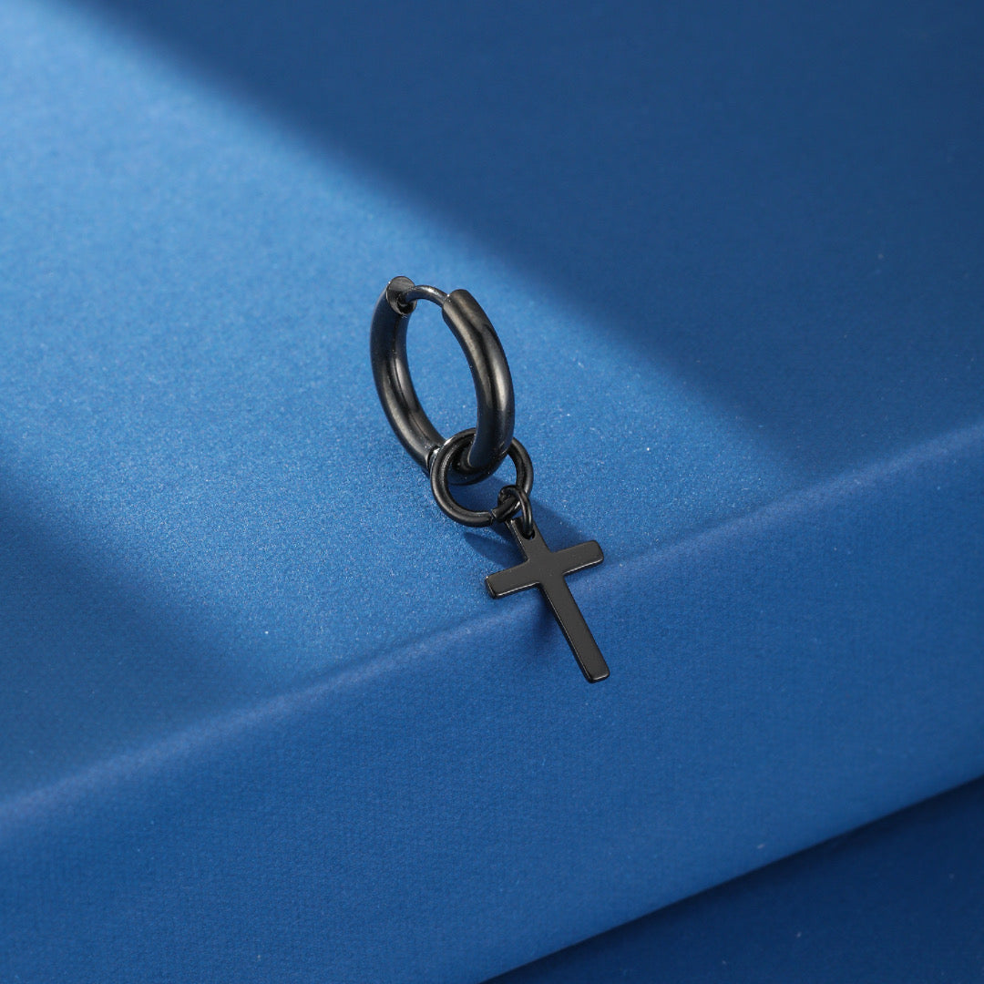 Men's Cross Earring - Modern Faith