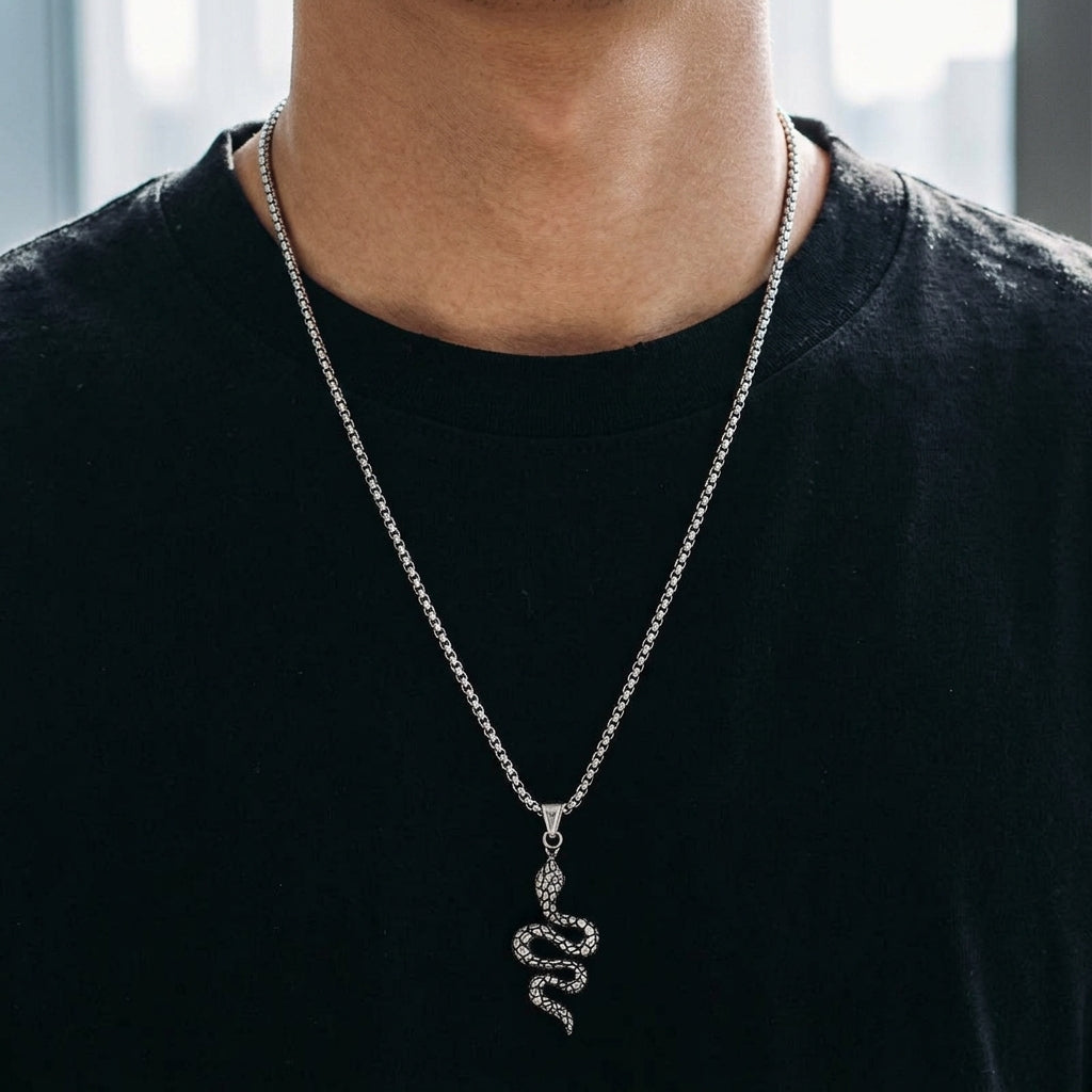 Collier Serpent – Éveil du Serpent