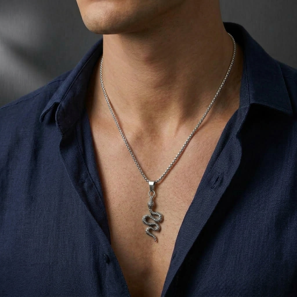 Collier Serpent – Éveil du Serpent