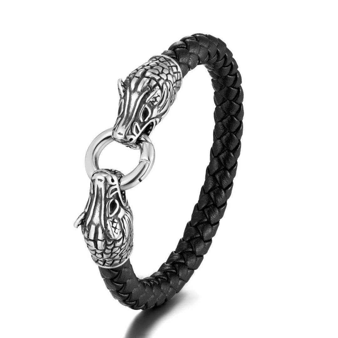 Bracelet Homme Cuir – Force Ancrée