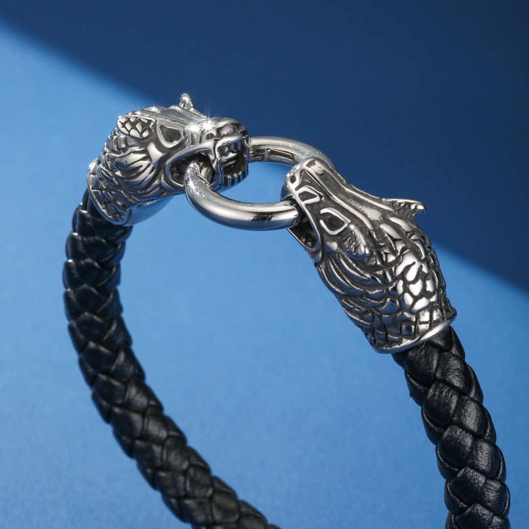 Bracelet Homme Cuir – Force Ancrée