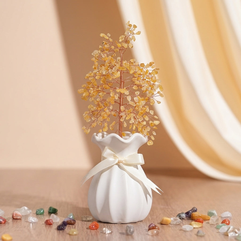 Arbre de Vie Pierres Naturelles – Jardin de Sérénité